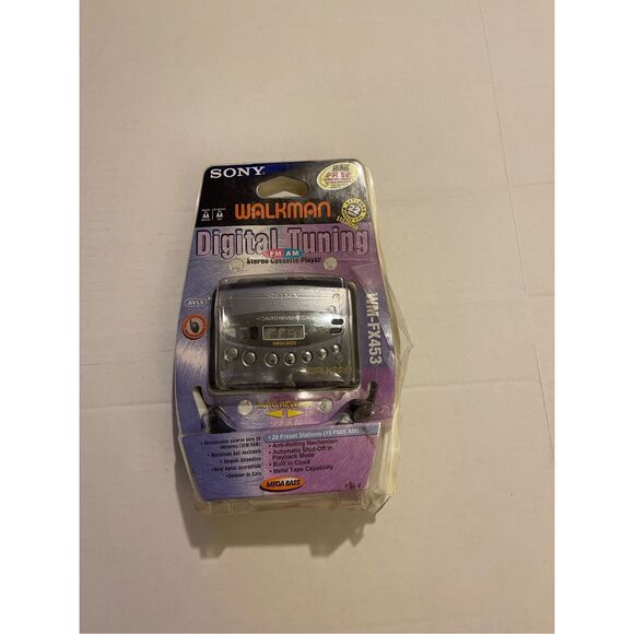 SONY WALKMAN DIGITAL TUNING FM AM Stero Cassette Player WM-FX453 Auto Reverse NI - Picture 3 of 8